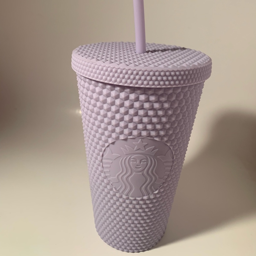 Starbucks Matte Lilac Studded Tumbler